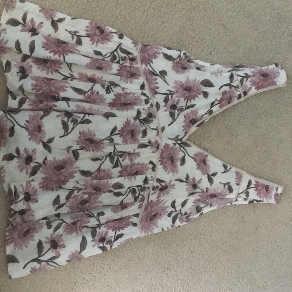 Floral tank top